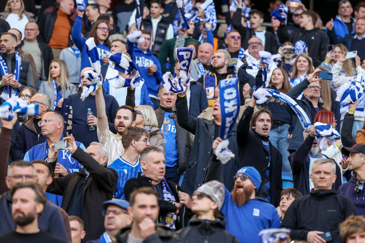 Lech Poznań - Legia Warszawa: Zdjęcia kibiców i zawodników z meczu 30. kolejki PKO BP Ekstraklasy