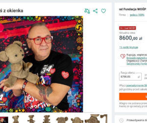Kultowy miś z dobranocki z PRL-u na licytacji WOŚP. Cena już jest zawrotna
