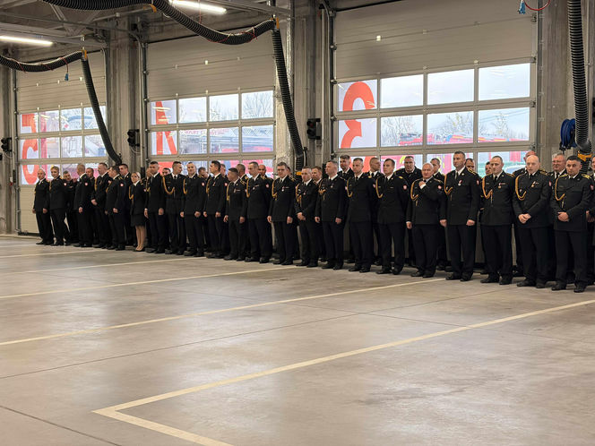 Oficjalne otwarcie nowej komendy KM PSP w Grudziądzu