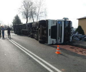 Wypadek w Skołyszynie na Podkarpaciu