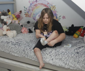 Czołgam się, bo nie mamy na ortezy