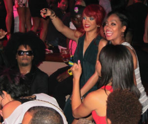 Rihanna na imprezie