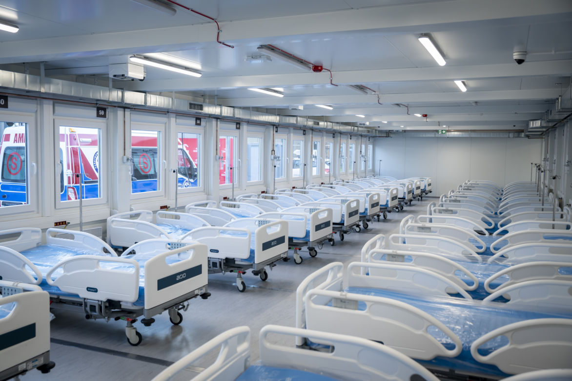 PKN ORLEN buduje szpital tymczasowy w Płocku. Będzie gotowy do końca miesiąca