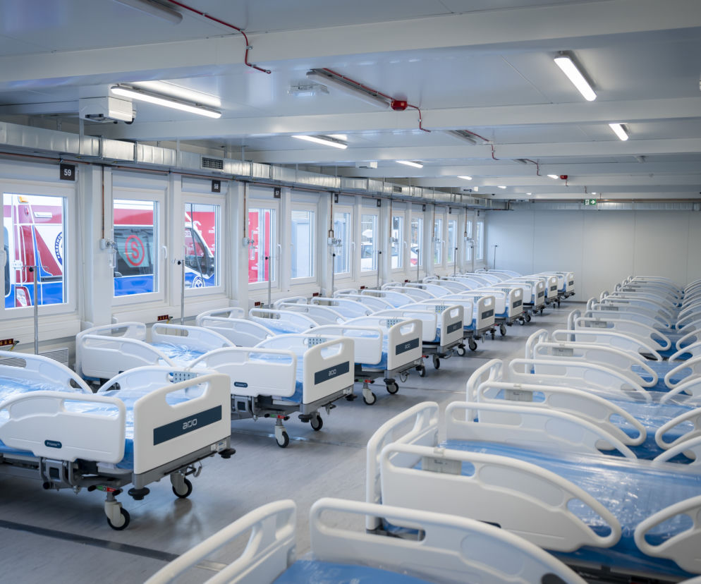 PKN ORLEN buduje szpital tymczasowy w Płocku. Będzie gotowy do końca miesiąca