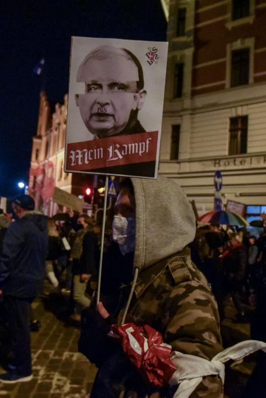 Protesty we Toruniu