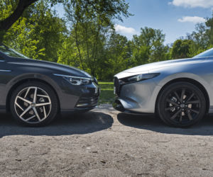 Mazda 3 Skyactiv-G 150 KM MT6 & Volkswagen Golf 8 1.5 eTSI 150 KM DSG7