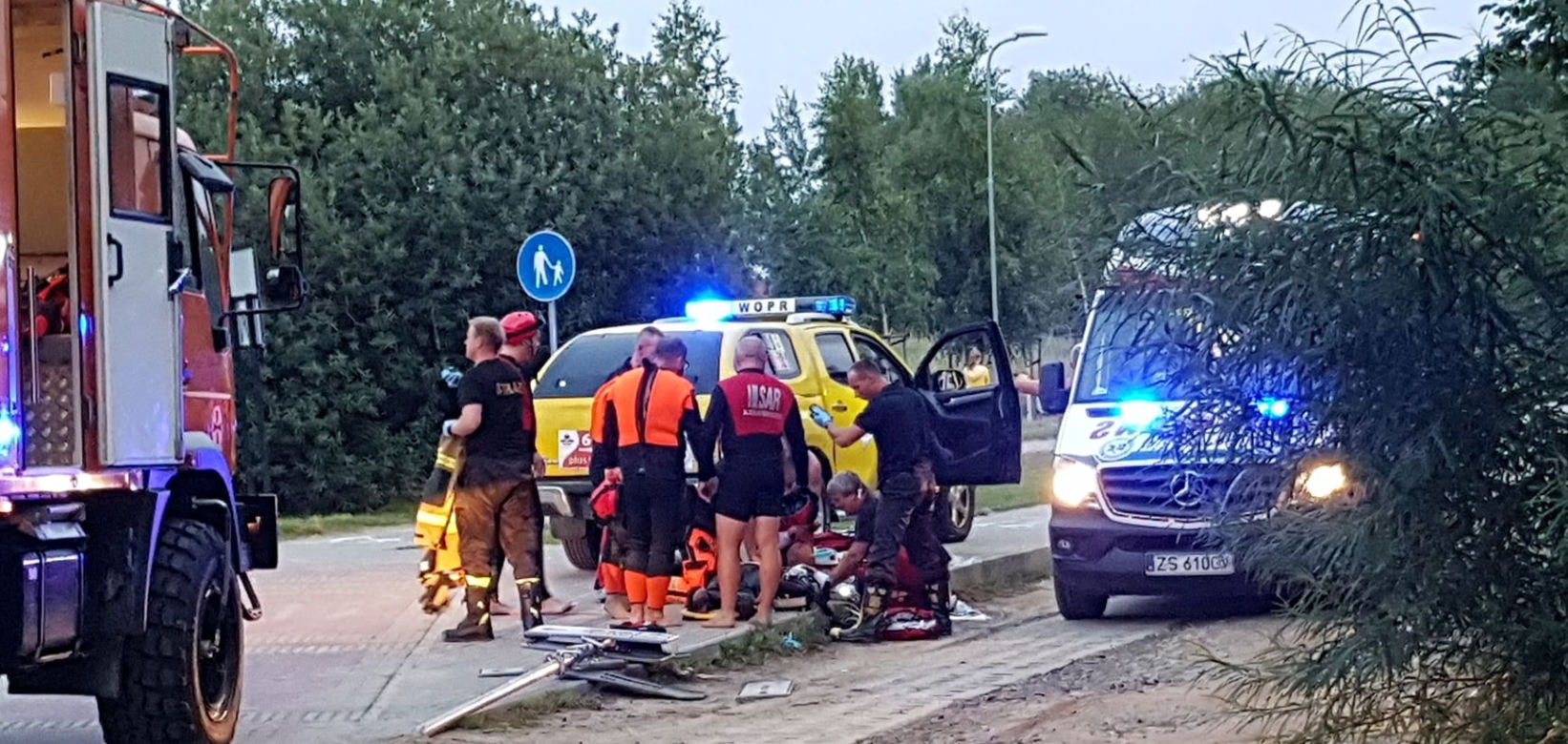 Wypadek spadochroniarzy