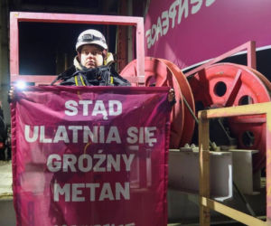 Akcja Greenpeace Knurów