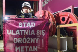 Akcja Greenpeace Knurów