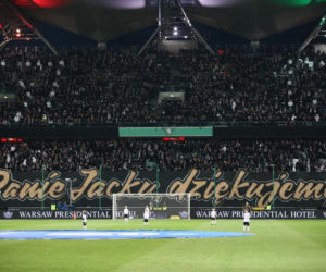 Jacek Magiera żegnany przez Legię