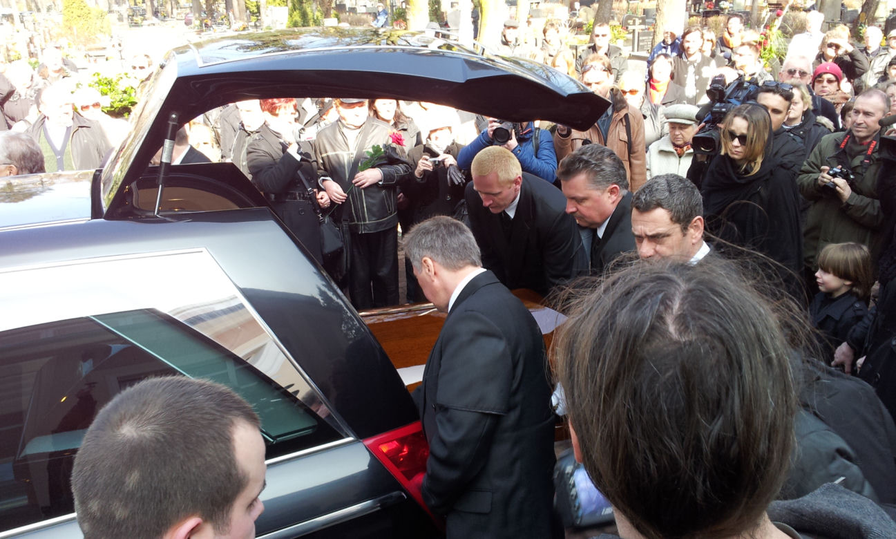 Pogrzeb Bogusława Meca