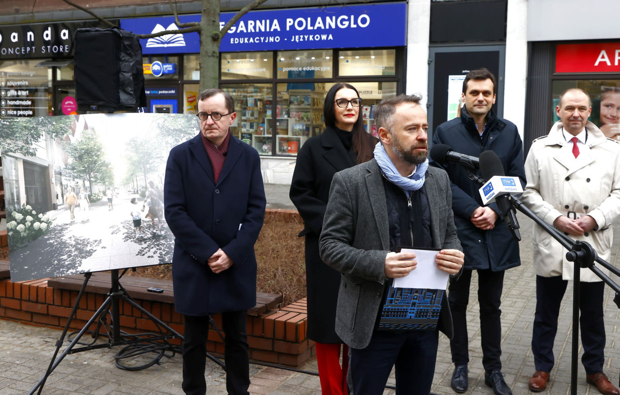 Koniec betonu na Chmielnej! Wizualizacje robią wrażenie