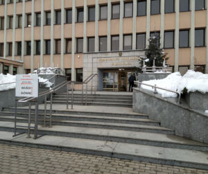 Jak wyglądała ulica Piłsudskiego w Siedlcach i okolica dawnej bramy-dzwonnicy pod koniec stycznia 2021?