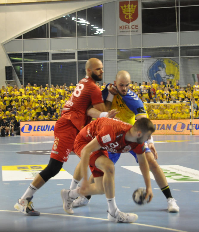 Barlinek Industria Kielce - Telekom Veszprem. Zdjęcia z meczu