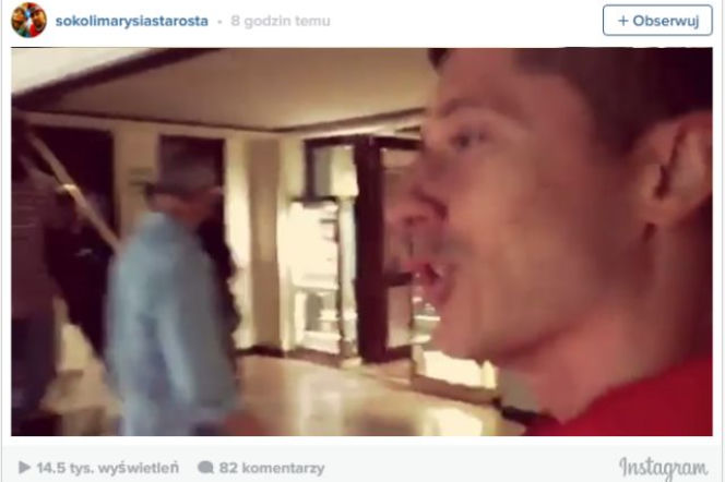 Robert Lewandowski rapuje znany kawałek! Tego się nie spodziewaliście [VIDEO]