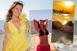 Katarzyna Glinka zachwyca szczupłą figurą w bikini. Uciekła przed upałami na Hel!