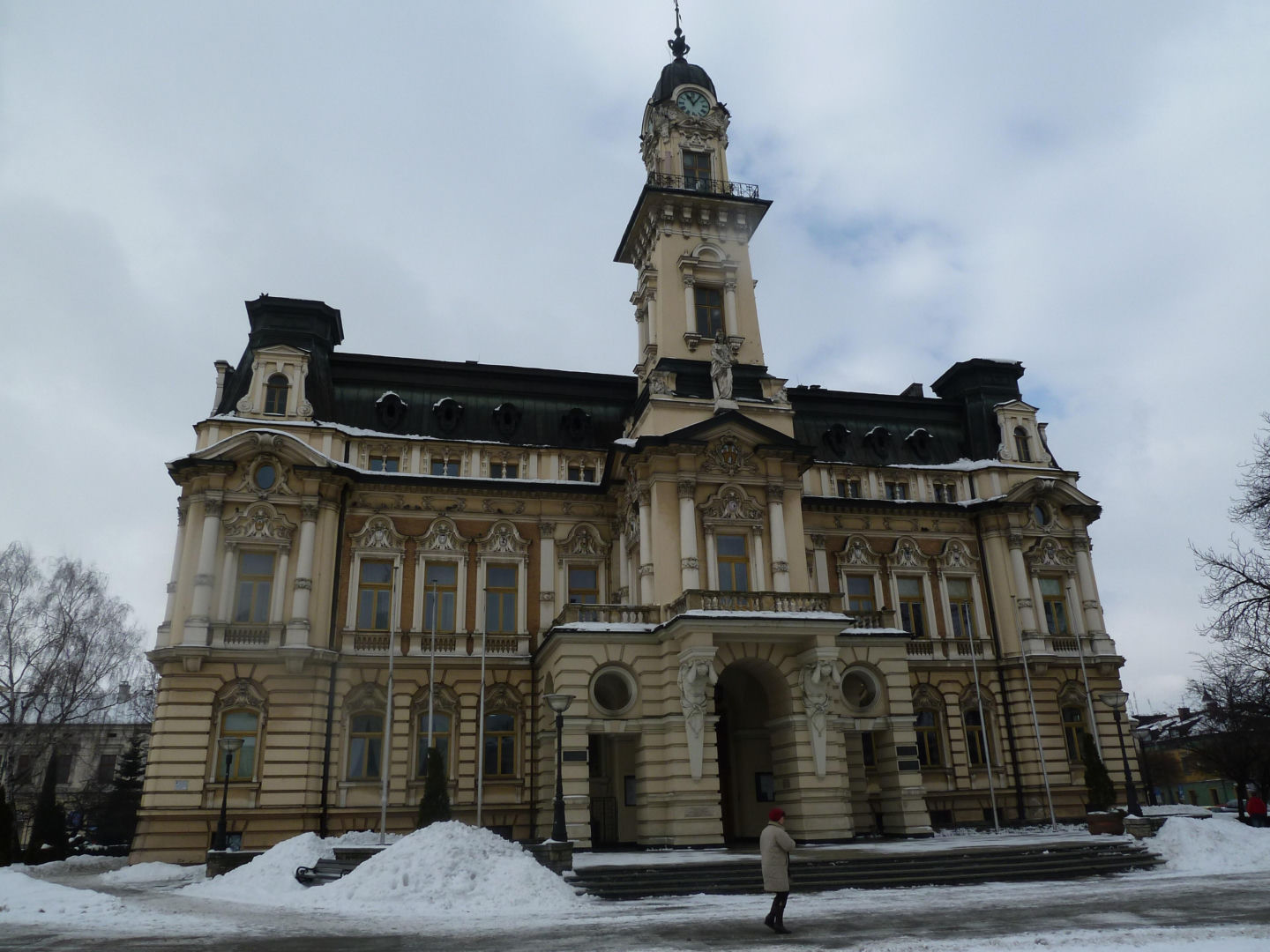 Ratusz w Nowym Sączu przed remontem z lat 2024–2026