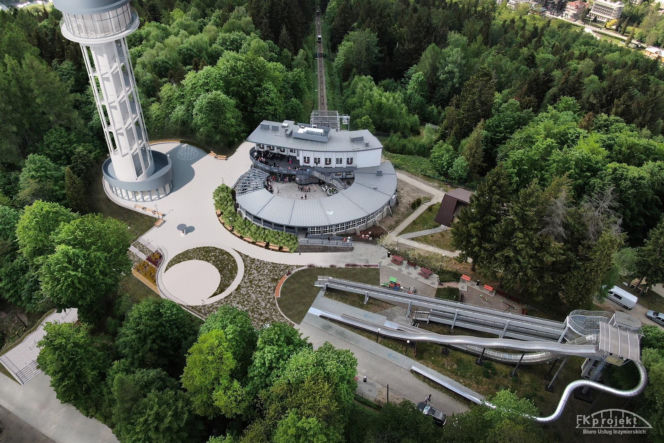 Góra Parkowa w Krynicy-Zdroju - atrakcje