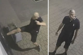 Trójmiasto: Wyładował agresję i uciekł. Szuka go policja [ZDJĘCIA]