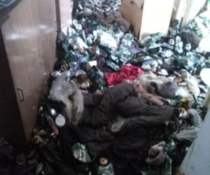 Katowice: Góra śmieci, syf i grzyb. Szokujące zdjęcia mieszkań! Jak można tak żyć? 