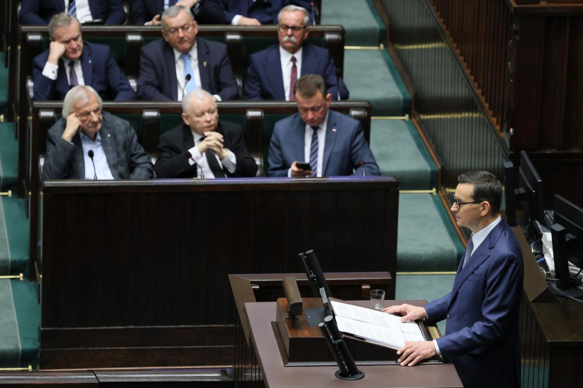 Expose premiera Mateusza Morawieckiego - posiedzenie Sejmu (11 grudnia)