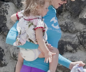 Nicole Kidman na plaży