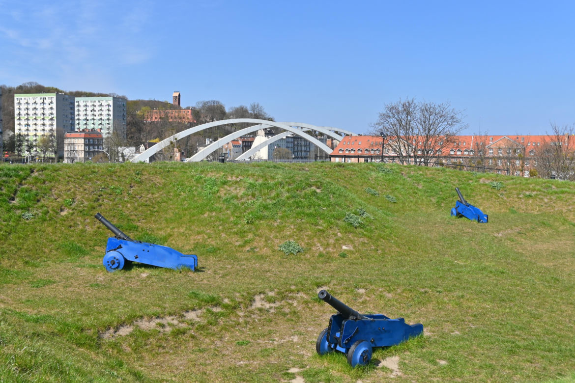 Plac Wałowy i jego otoczenie - bastion św. Gertrudy