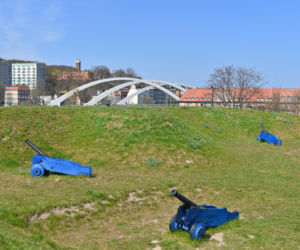Plac Wałowy i jego otoczenie - bastion św. Gertrudy