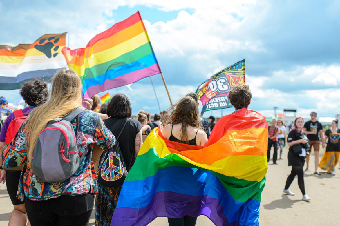Marsz Równości na Pol’and’Rock Festival 2023