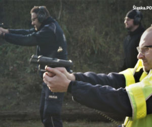 Zabrze: ćwiczenia policjantów na strzelnicy
