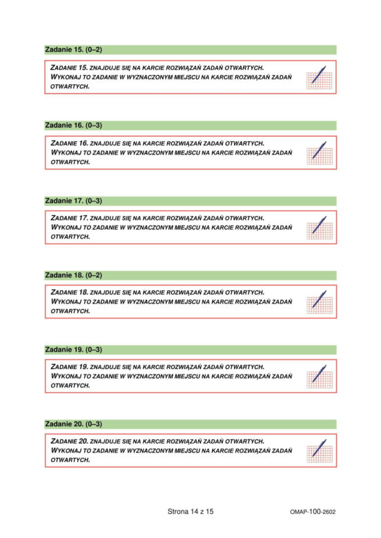 Próbny egzamin ósmoklasisty 2026: Matematyka ARKUSZE CKE
