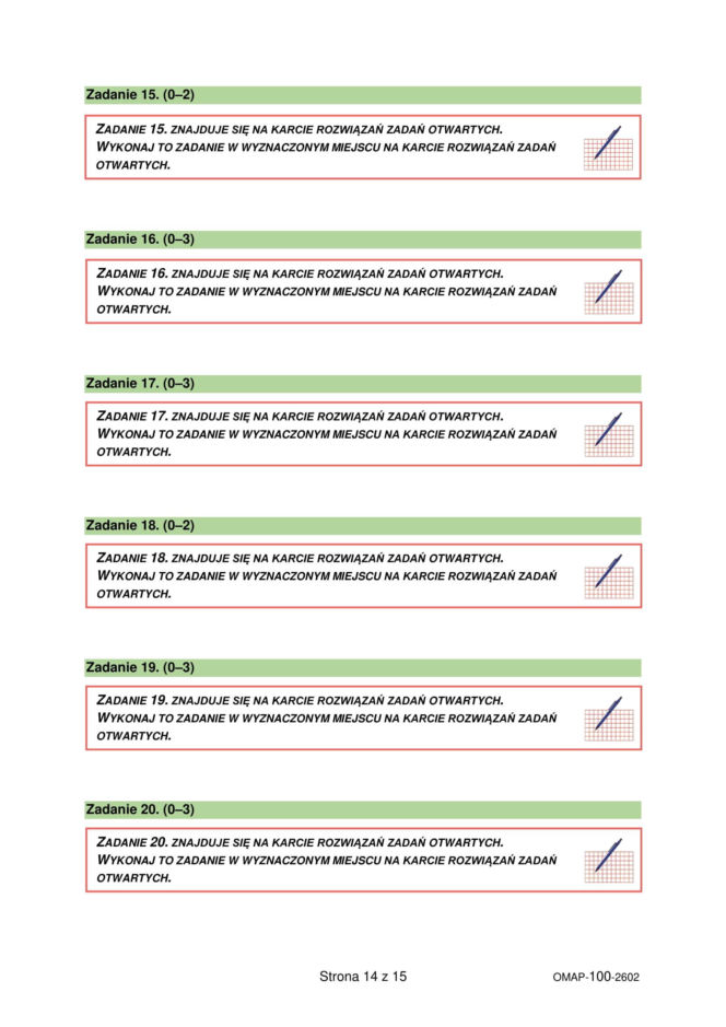 Próbny egzamin ósmoklasisty 2026: Matematyka ARKUSZE CKE