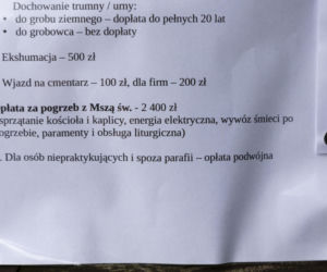 Nie chodzisz do kościoła - płacisz podwójnie