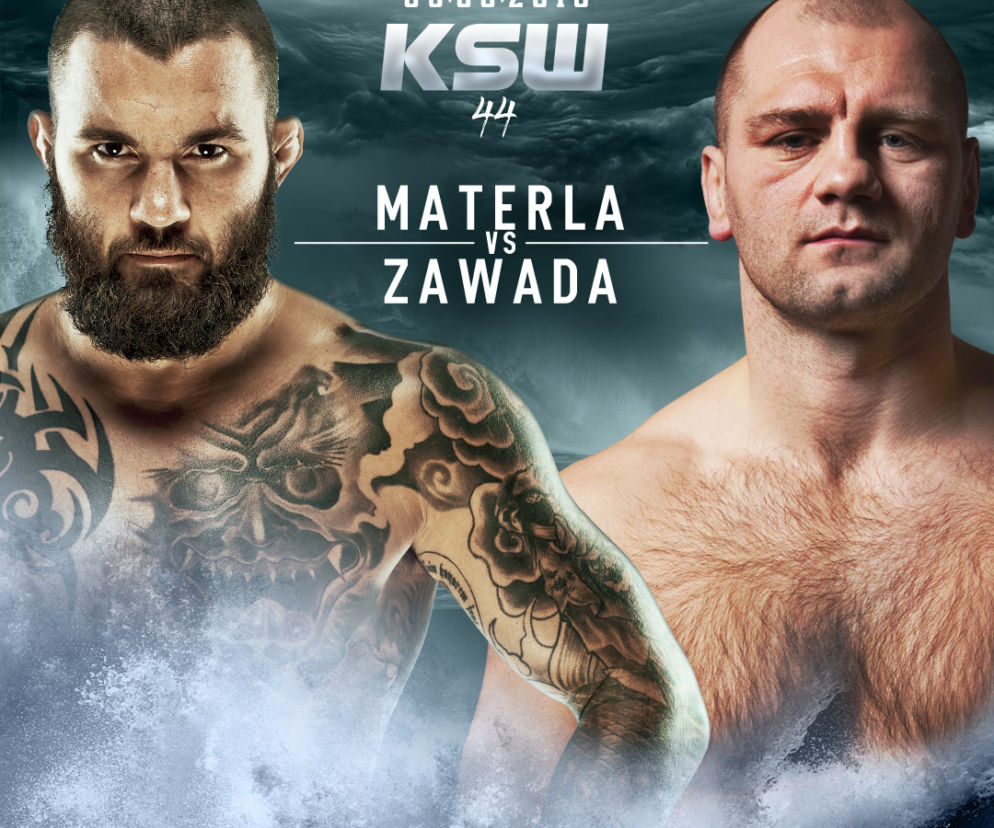 KSW 44 walka Materla - Zawada rozgrzeje publiczność! [VIDEO]