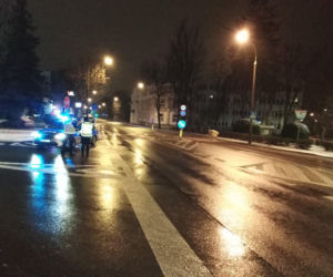 Potrącenie na Alei Legionów