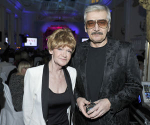 Maria Czubaszek i jej mąż Wojciech Karolak