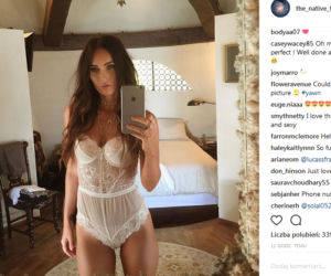 Megan Fox w bieliźnie
