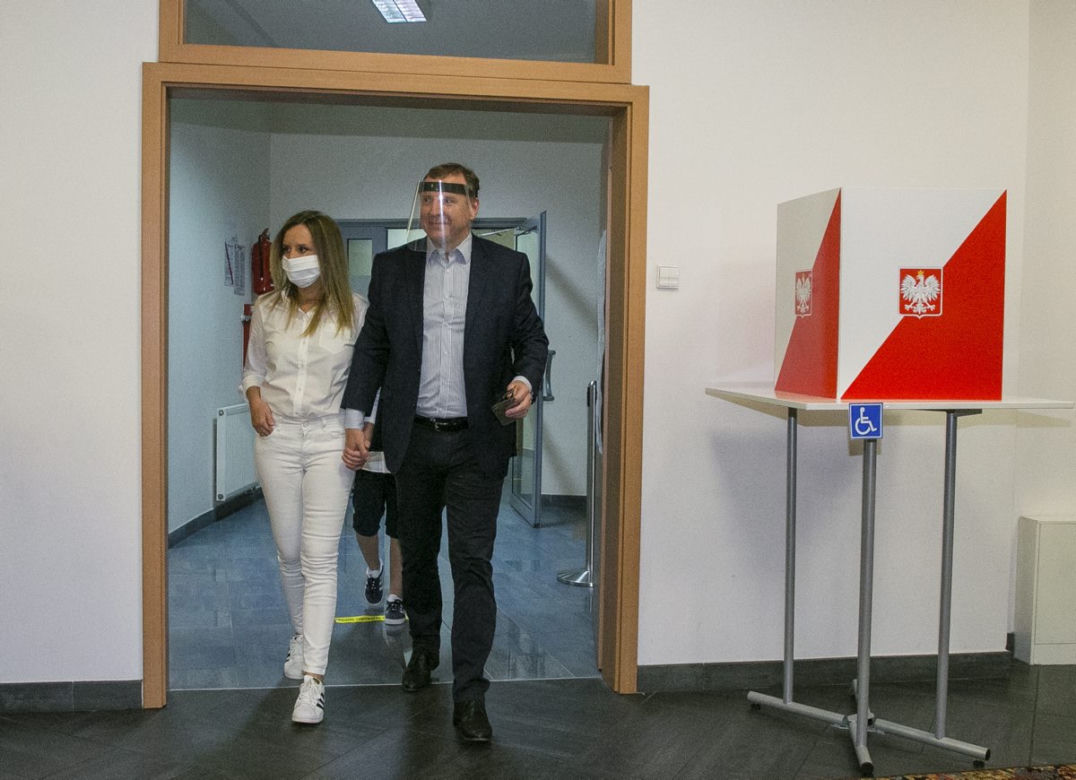 Wybory prezydenckie 2020. Jacek Kurski z rodziną