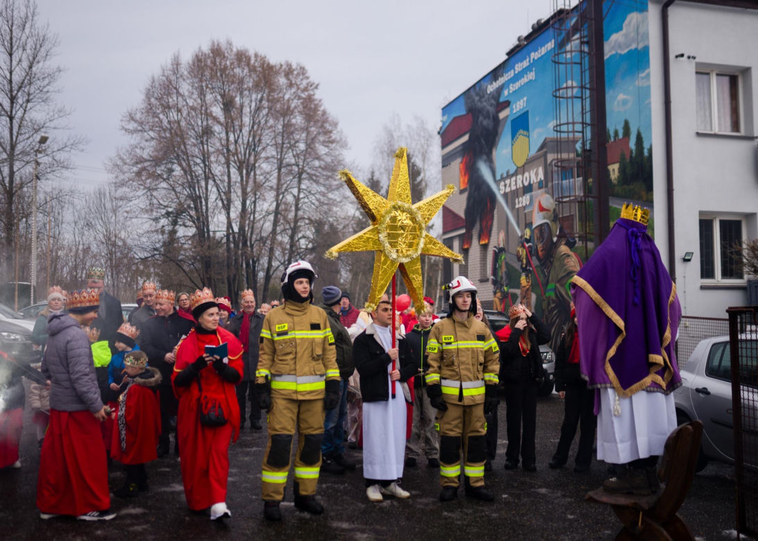 Orszak Trzech Króli w Sołectwie Szeroka
