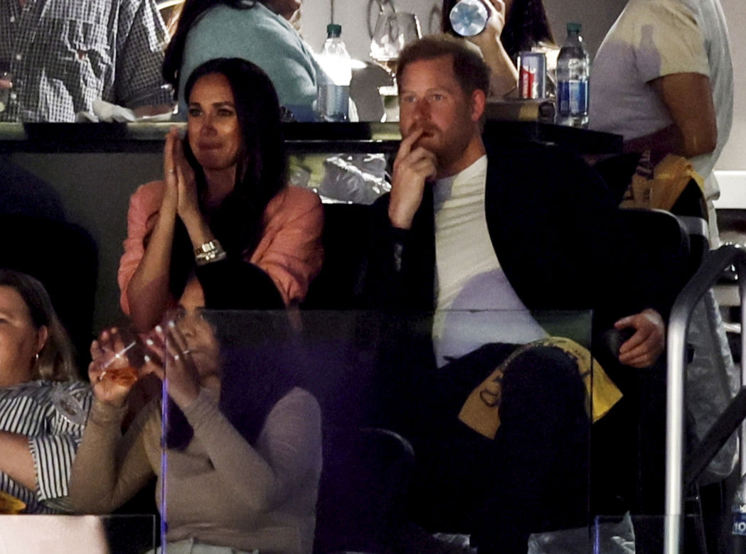 Meghan, Harry, mecz 