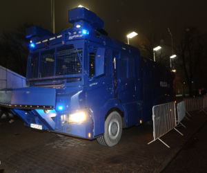 Policja obstawia mecz Legia - Zagłębie
