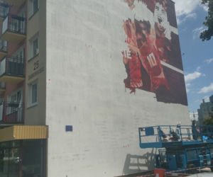 W Rzeszowie powstaje kolejny mural Arkadiusza Andrejkowa