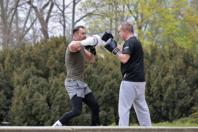 Łukasz Mejza uczył boksu pod chmurką Przemysława Czarneckiego