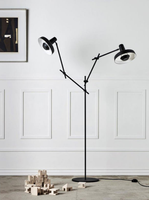 Lampa wieloramienna podłogowa
