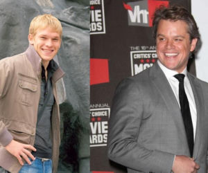 Artiom Rudniew i Matt Damon