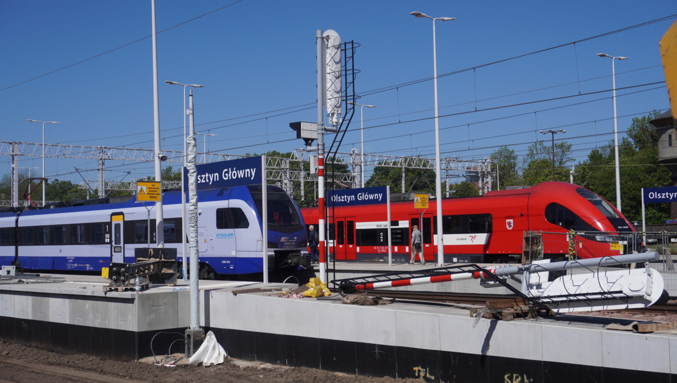 Dworzec Olsztyn Główny coraz bliżej. Budynek niemal na ukończeniu [ZDJĘCIA]