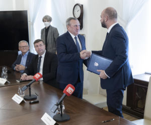 Podpisanie w sprawie utworzenia Konsulatu Generalnego Ukrainy we Wrocławiu
