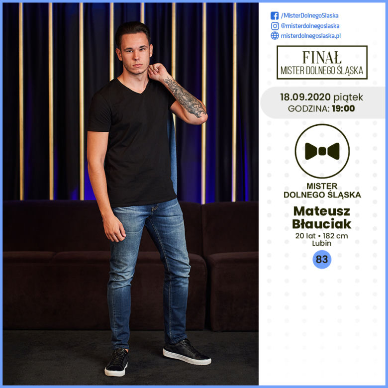 Finaliści Mister Dolnego Śląska 2020