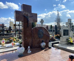 Grób Krzysztofa Putry, który zginął w katastrofie smoleńskiej