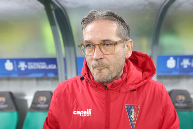 GKS Katowice - Pogoń Szczecin, zdjęcia kibiców i zawodników z meczu 17. kolejki PKO BP Ekstraklasy